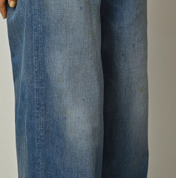 45R Komugi Denim Bachihime Distressed