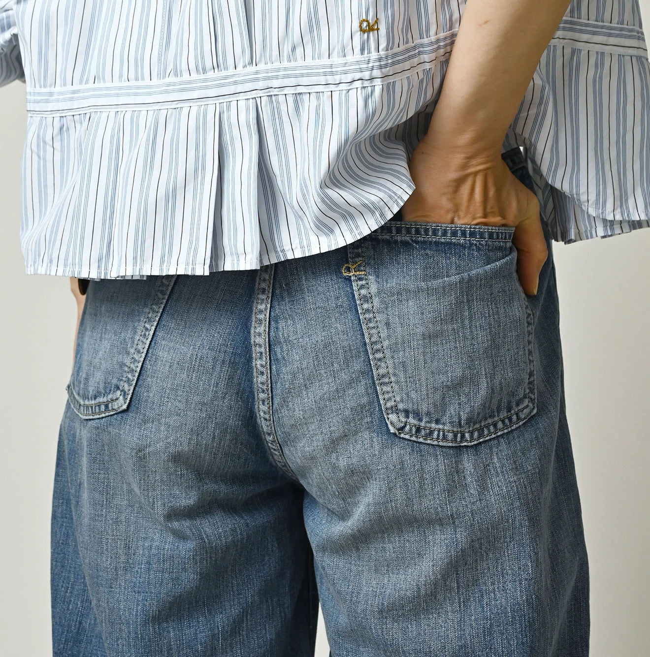 45R Komugi Denim Bachihime Distressed - Image 9