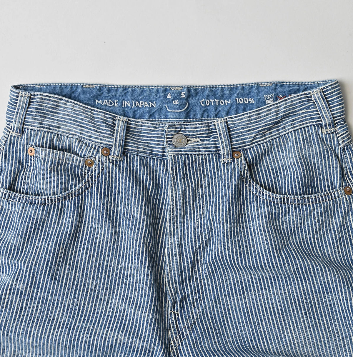 45R Komugi Denim Bachihime Distressed
