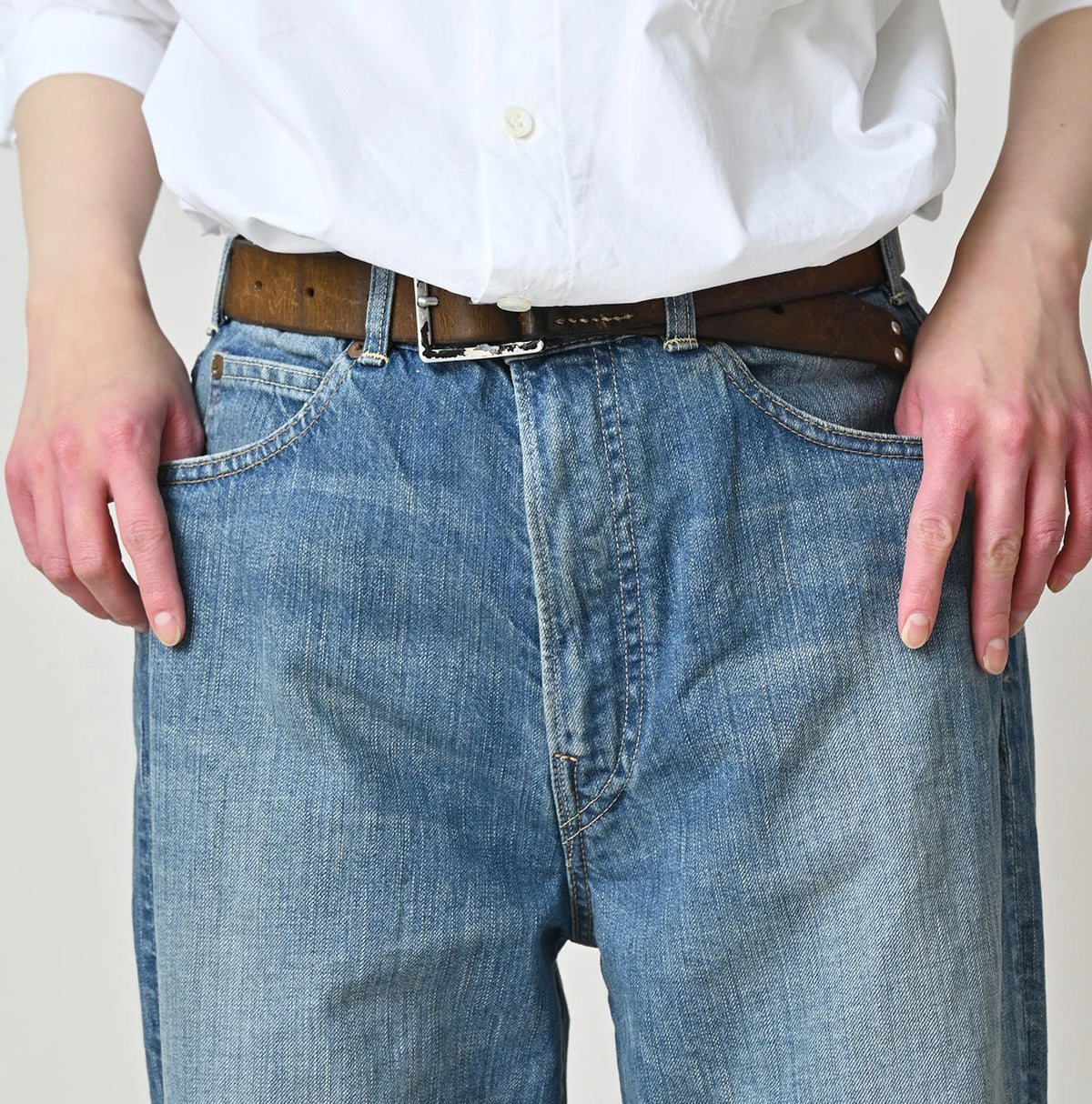 45R 11oz Rye Mugi Denim Charlotte5 Tan