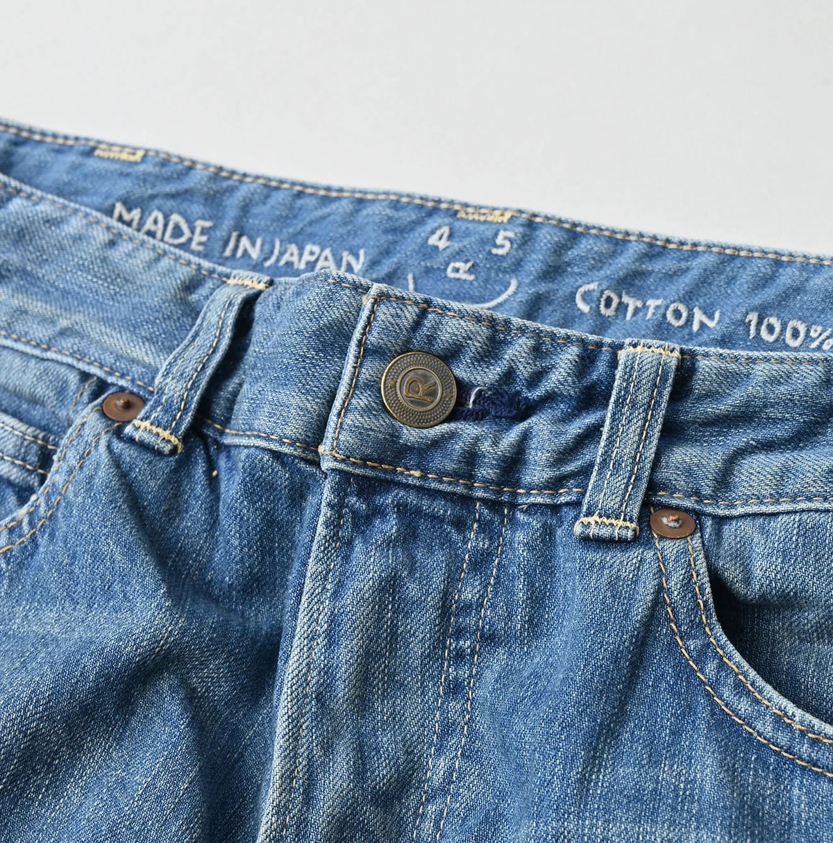 45R 11oz Rye Mugi Denim Charlotte5 Tan