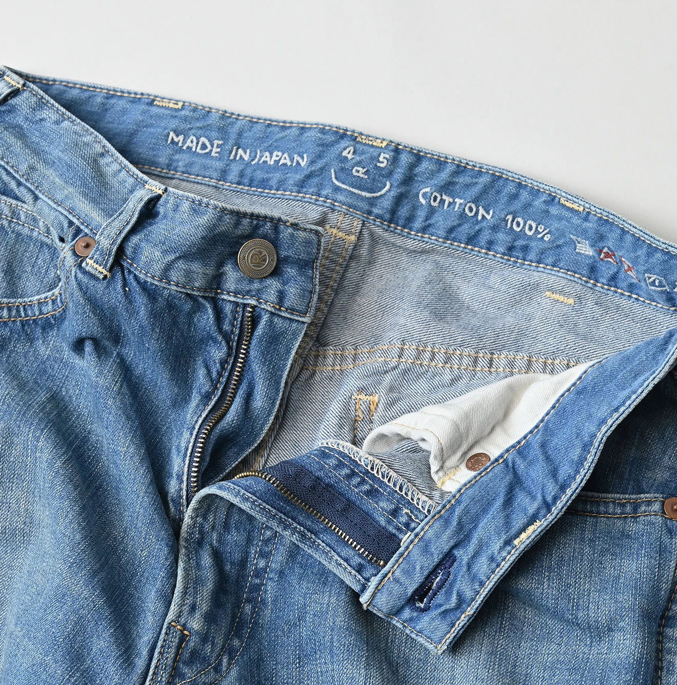 45R 11oz Rye Mugi Denim Charlotte5 Tan - Image 14