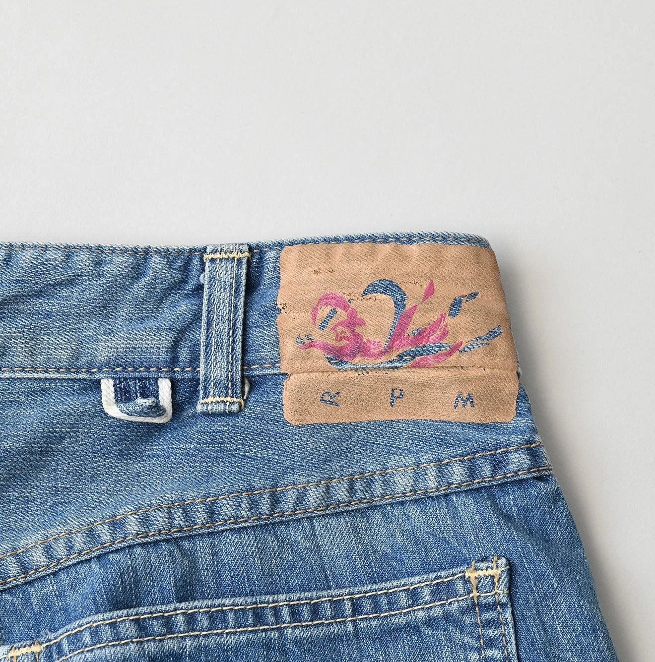 45R 11oz Rye Mugi Denim Charlotte5 Tan