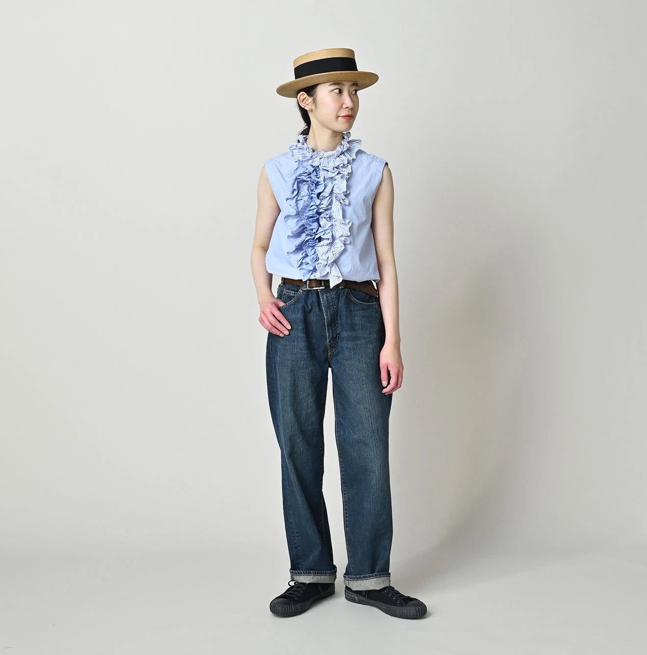 45R 11oz Rye Mugi Denim Charlotte5 Syou - Image 3
