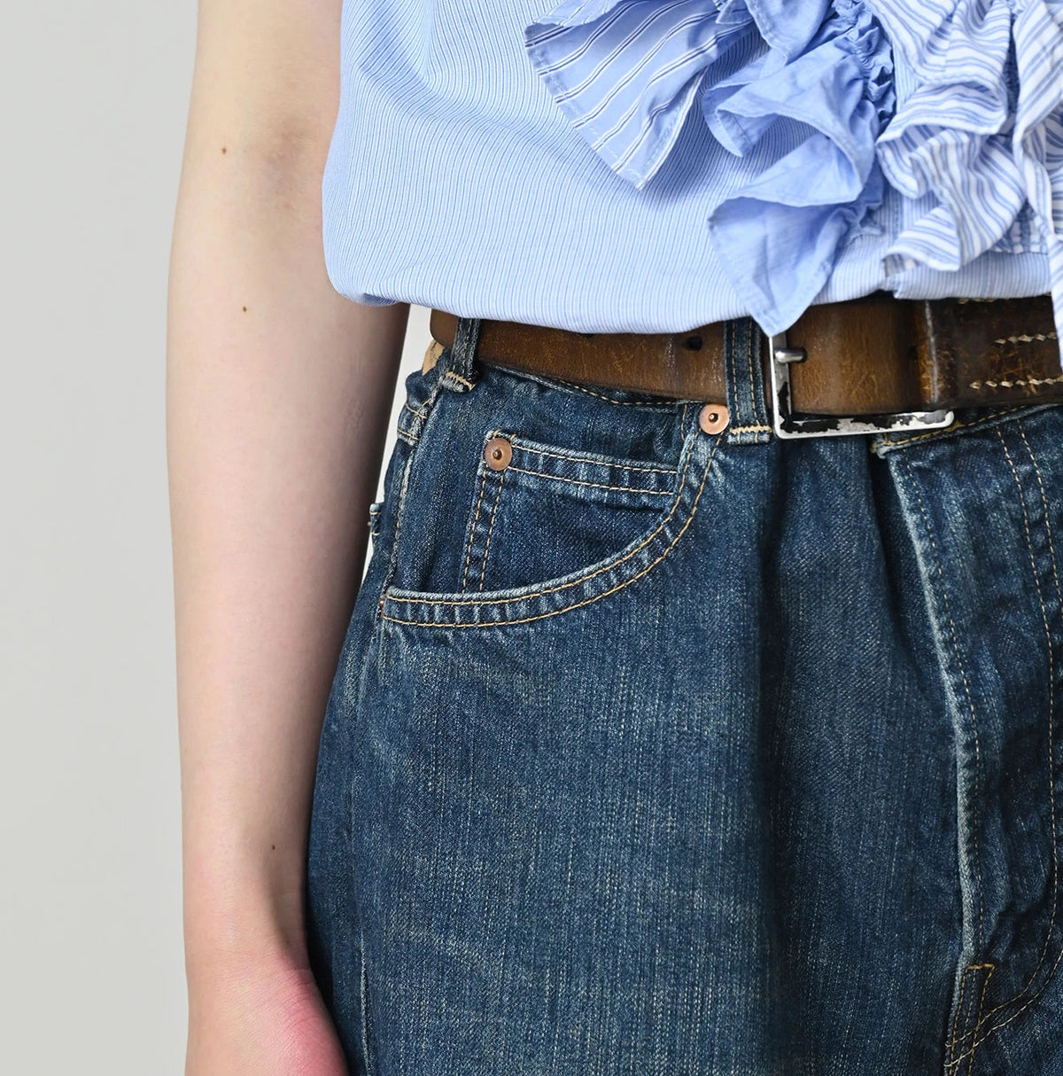 45R 11oz Rye Mugi Denim Charlotte5 Syou