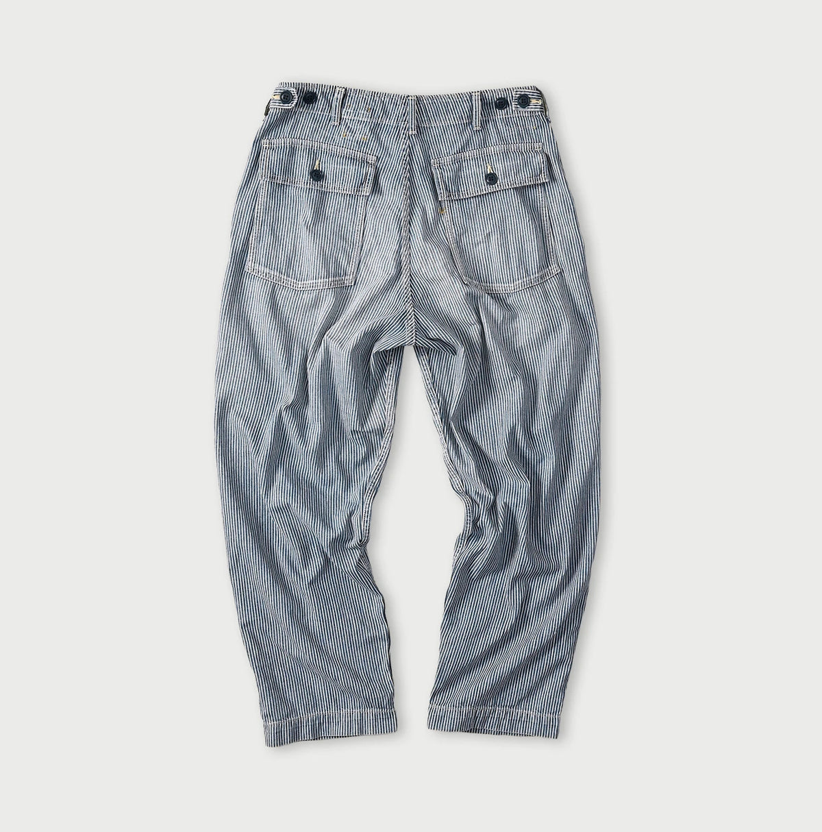 45R Mugi Denim 908 Baker Pants Distressed
