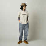 45R Mugi Denim 908 Baker Pants Distressed