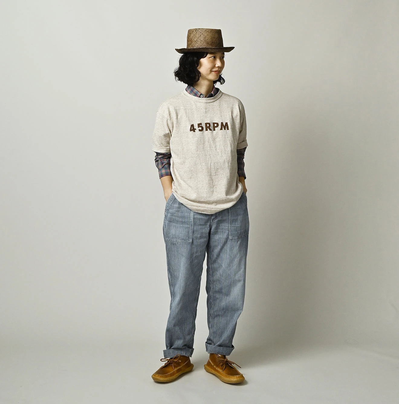 45R Mugi Denim 908 Baker Pants Distressed - Image 2