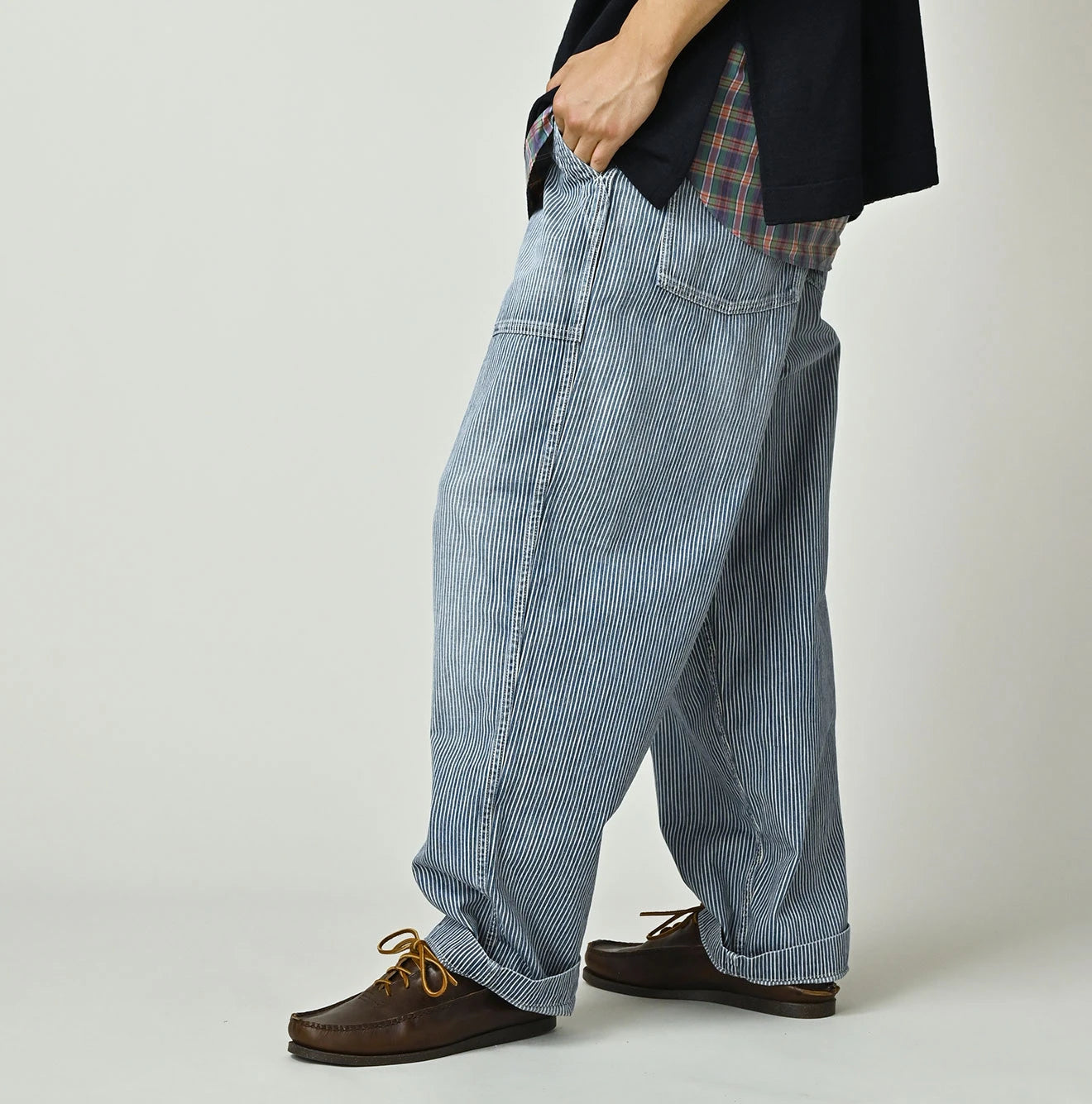 45R Mugi Denim 908 Baker Pants Distressed - Image 8