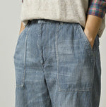 45R Mugi Denim 908 Baker Pants Distressed