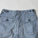 45R Mugi Denim 908 Baker Pants Distressed
