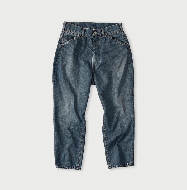 45R Rye Mugi Denim 908 Murahikohime Distressed