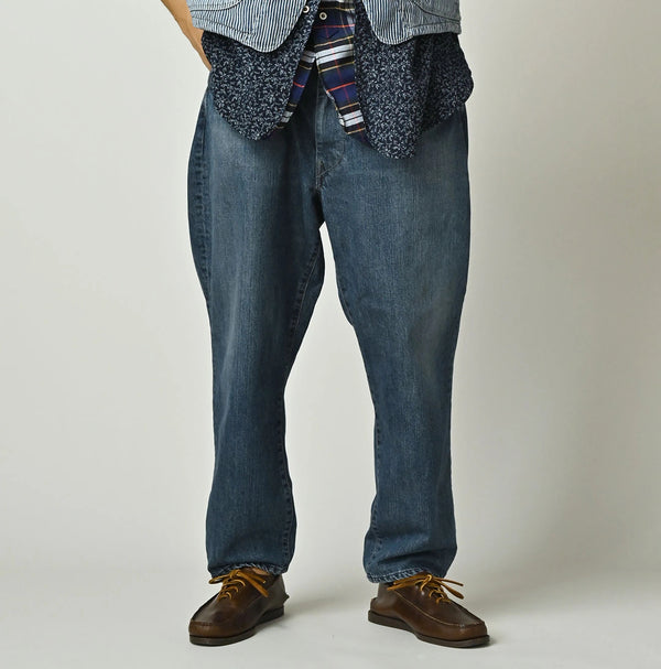 45R Rye Mugi Denim 908 Murahikohime Distressed