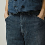 45R Rye Mugi Denim 908 Murahikohime Distressed