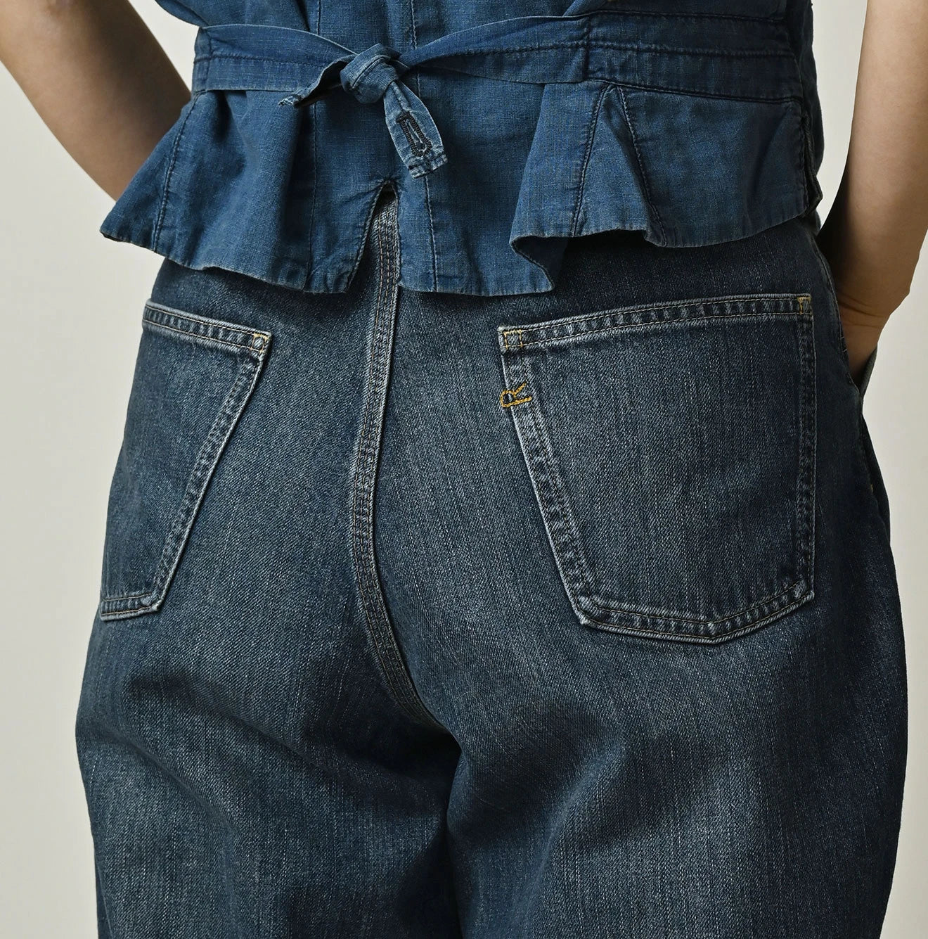 Rye Mugi Denim 908 Murahikohime Distressed | 45R Official Online