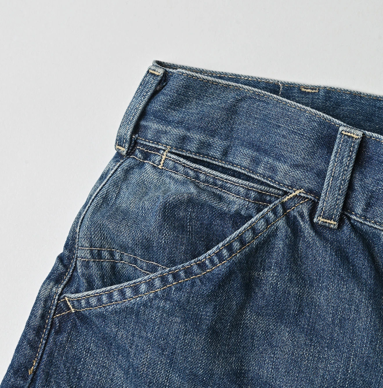 45R Rye Mugi Denim 908 Murahikohime Distressed - Image 17
