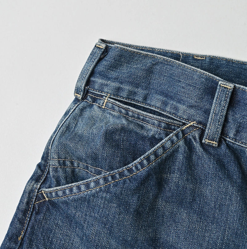 45R Rye Mugi Denim 908 Murahikohime Distressed - Image 17