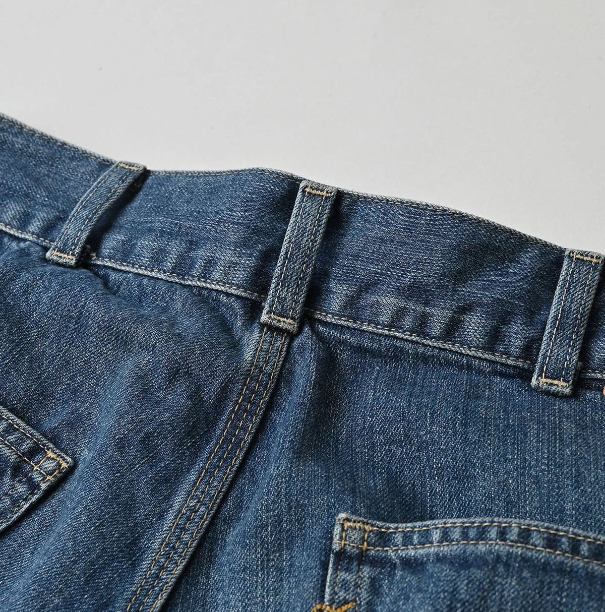 45R Rye Mugi Denim 908 Murahikohime Distressed