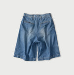 45R Mugi Denim Lucy Bermuda Pants Distressed
