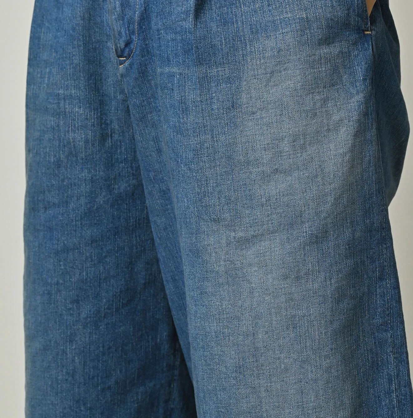 45R Mugi Denim Lucy Bermuda Pants Distressed - Image 8