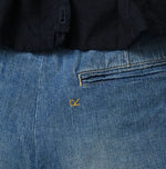 45R Mugi Denim Lucy Bermuda Pants Distressed