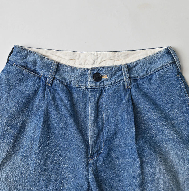 45R Mugi Denim Lucy Bermuda Pants Distressed - Image 12