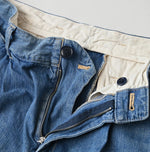 45R Mugi Denim Lucy Bermuda Pants Distressed