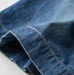 45R Mugi Denim Lucy Bermuda Pants Distressed
