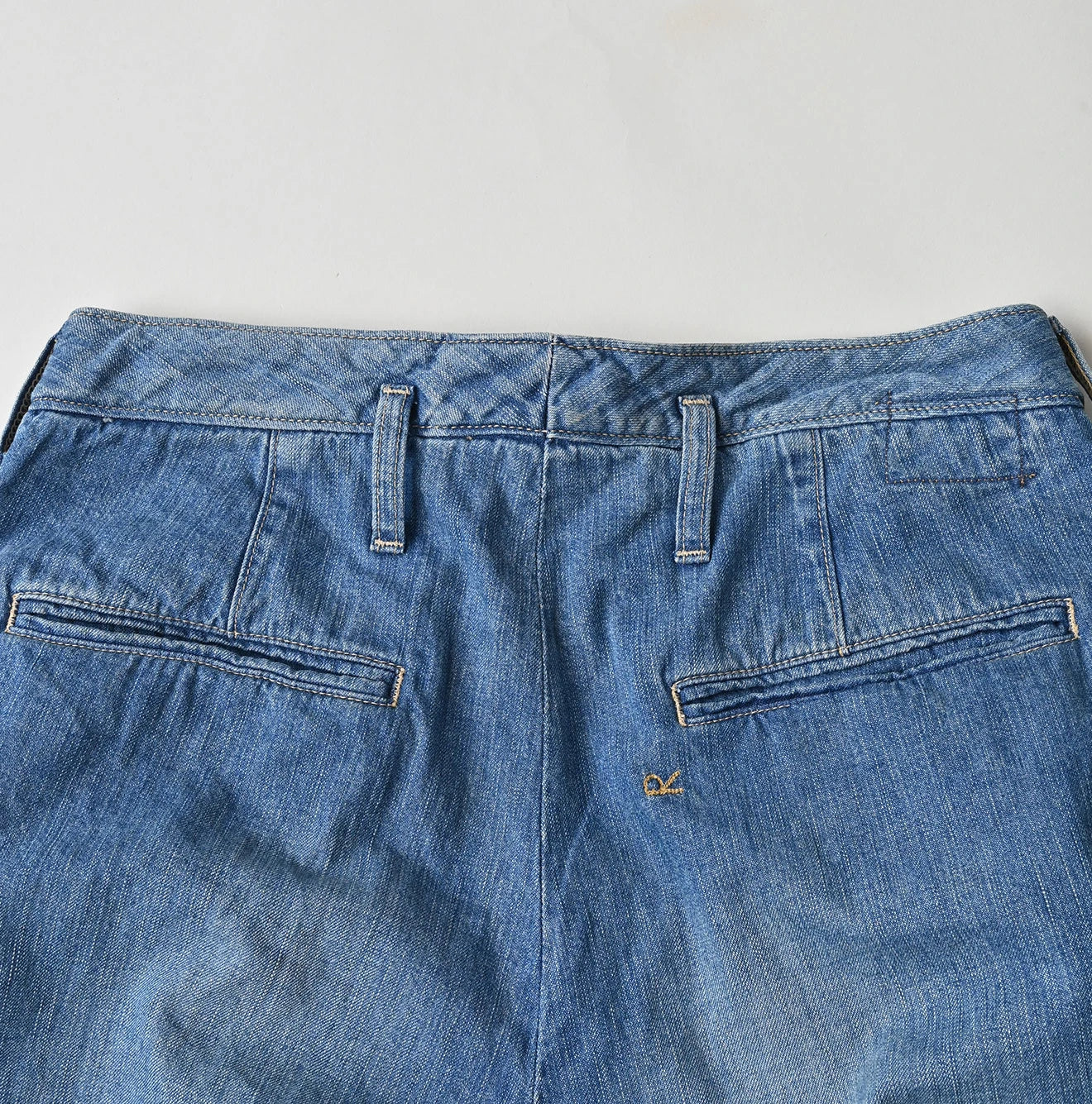 45R Mugi Denim Lucy Bermuda Pants Distressed - Image 18