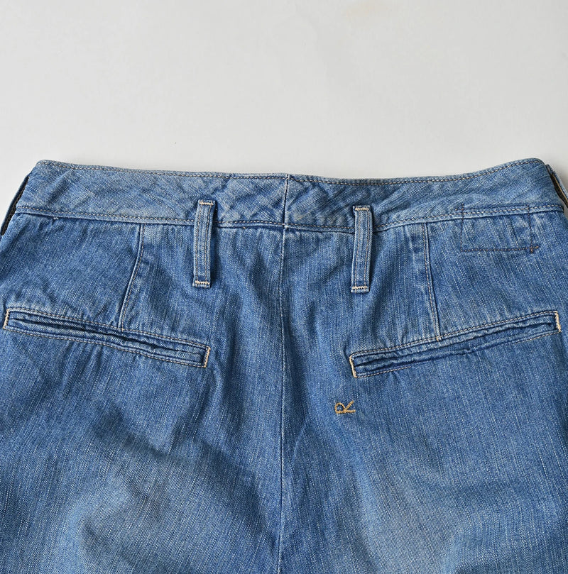 45R Mugi Denim Lucy Bermuda Pants Distressed - Image 18