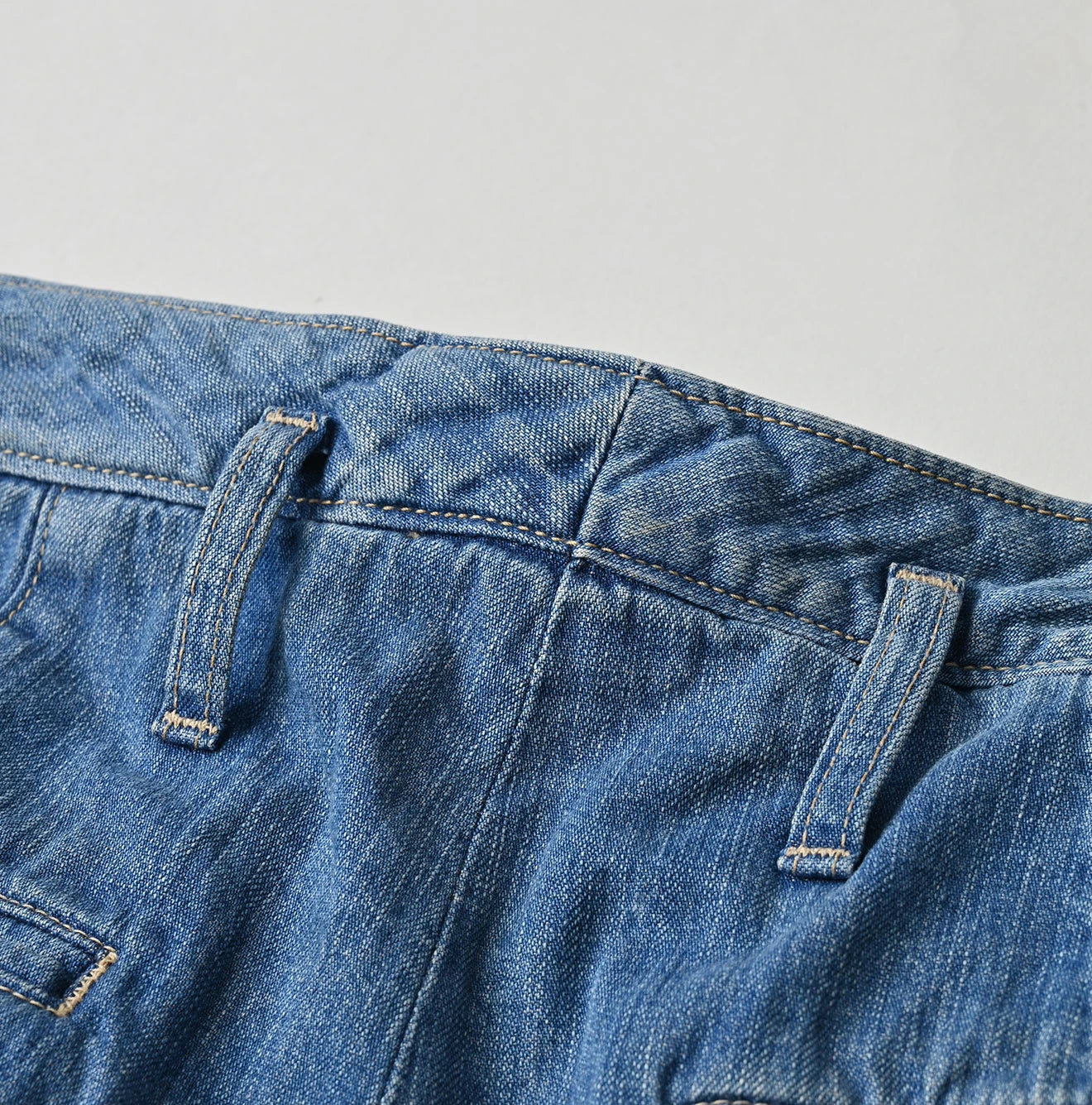 45R Mugi Denim Lucy Bermuda Pants Distressed - Image 19