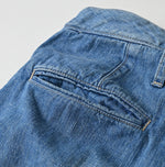 45R Mugi Denim Lucy Bermuda Pants Distressed