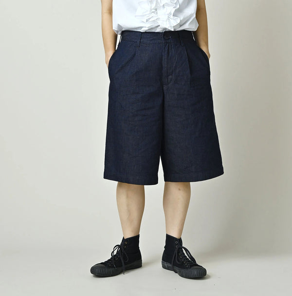 45R Mugi Denim Lucy Bermuda Pants Nou
