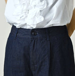 45R Mugi Denim Lucy Bermuda Pants Nou