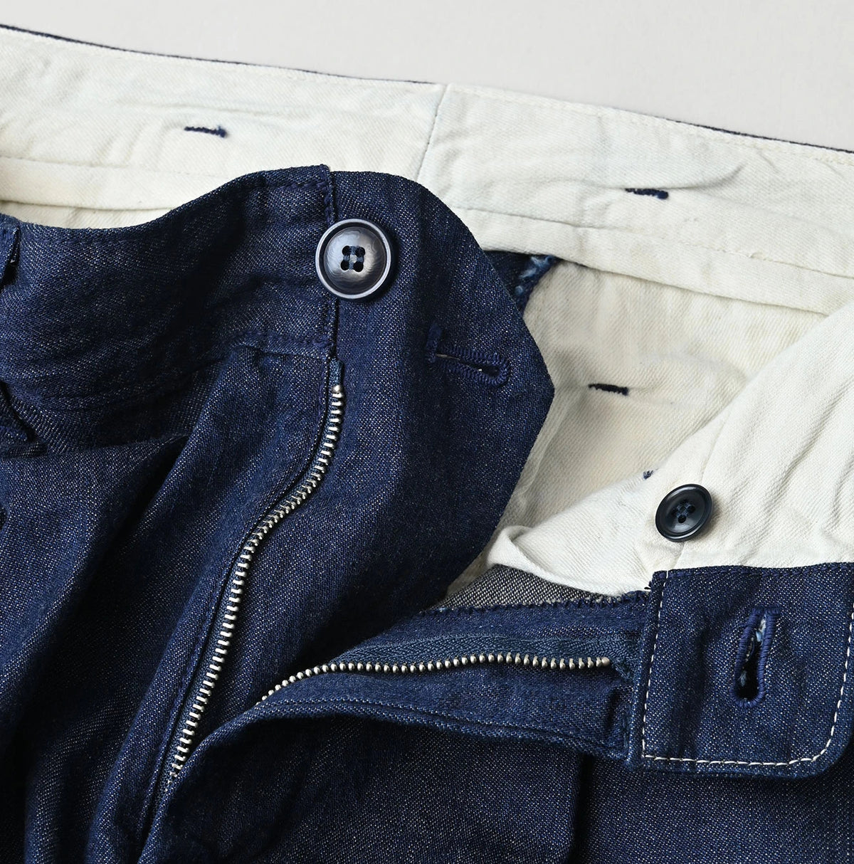 45R Mugi Denim Lucy Bermuda Pants Nou