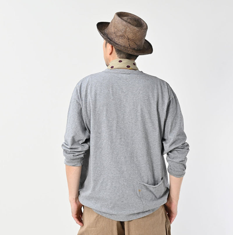 45R Ocean 908 Long Sleeve T-shirt (Top-dyed) - Image 11