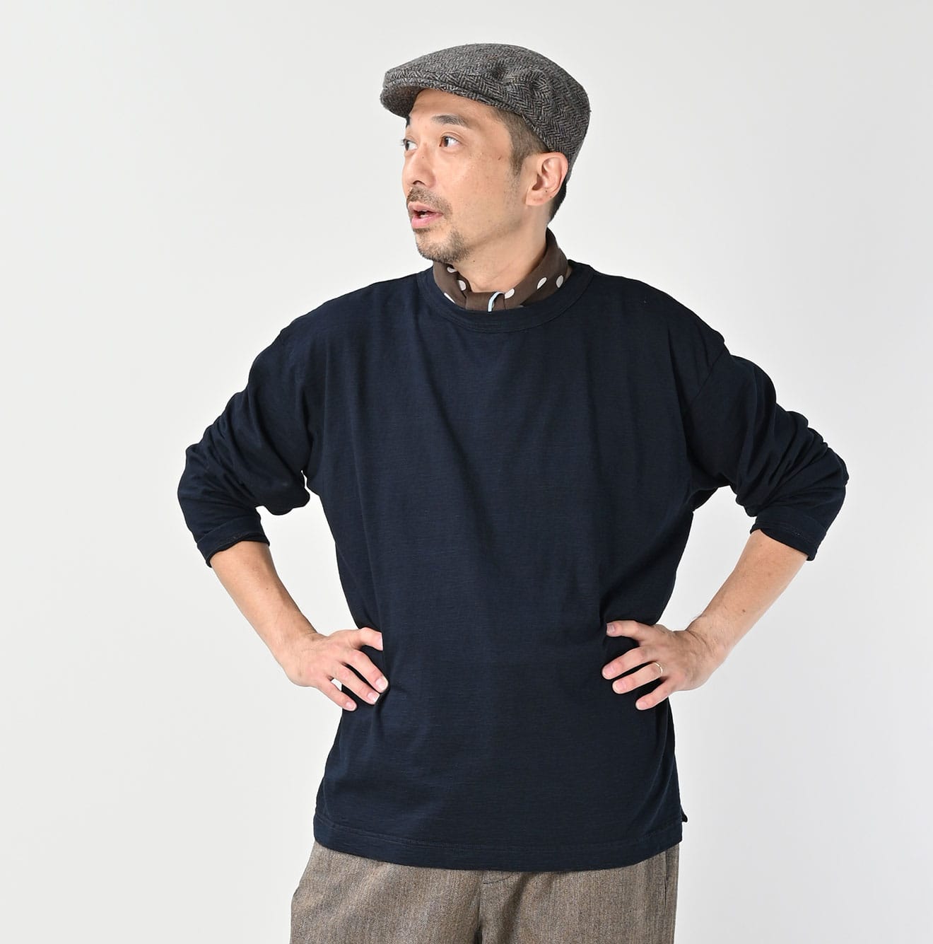 45R Indigo Ocean 908 Long Sleeve T-shirt - Image 7
