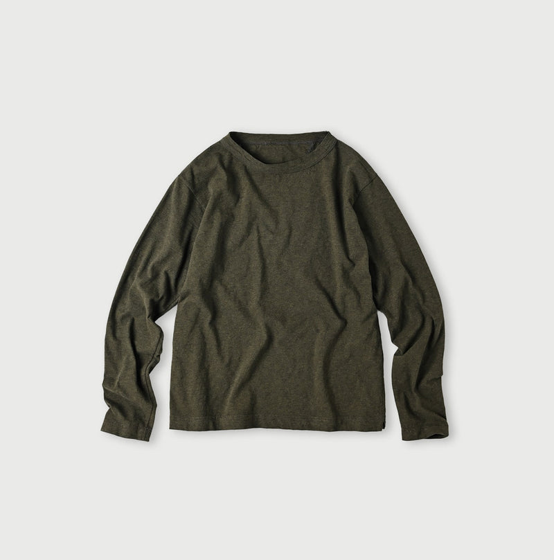 45R 45 Star 908 Long Sleeve T-shirt (Top-dyed) - Image 3