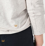 45R 45 Star 908 Long Sleeve T-shirt (Top-dyed)