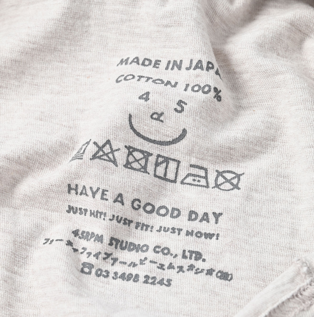 45R 45 Star 908 Long Sleeve T-shirt (Top-dyed)