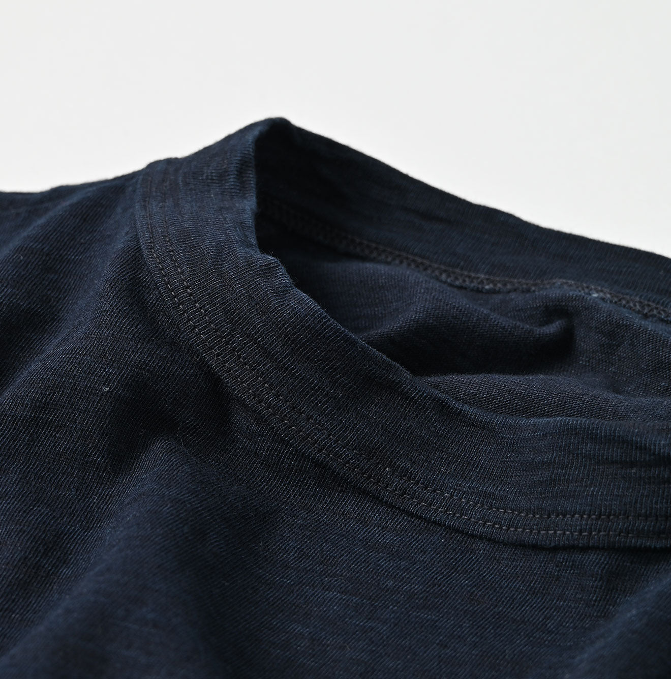 45R Indigo Big Slit T-shirt