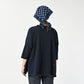 45R Indigo Big Slit T-shirt