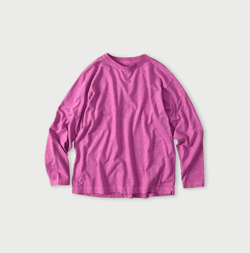 45R Umihiko 908 Long Sleeve T-shirt (Plant-Based Dye) - Image 4