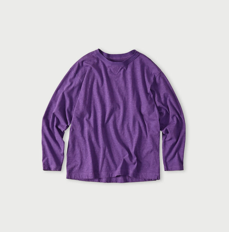 45R Umihiko 908 Long Sleeve T-shirt (Plant-Based Dye) - Image 5