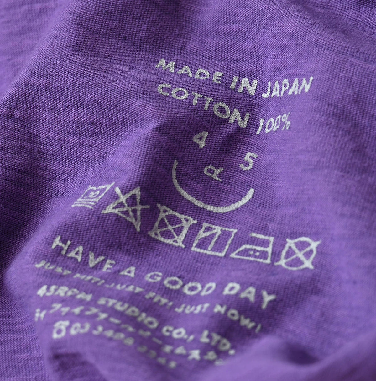 45R Umihiko 908 Long Sleeve T-shirt (Plant-Based Dye)
