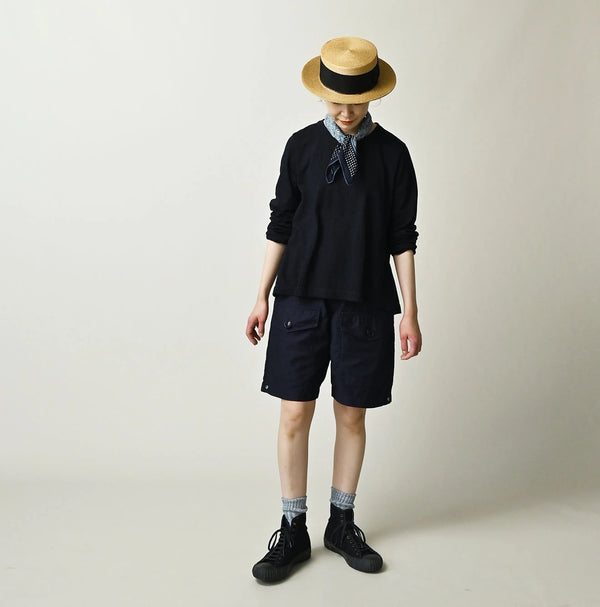 45R Indigo Flare Hime T-shirt