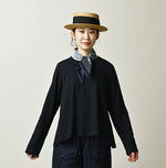 45R Indigo Flare Hime T-shirt