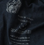 45R Indigo Flare Hime T-shirt
