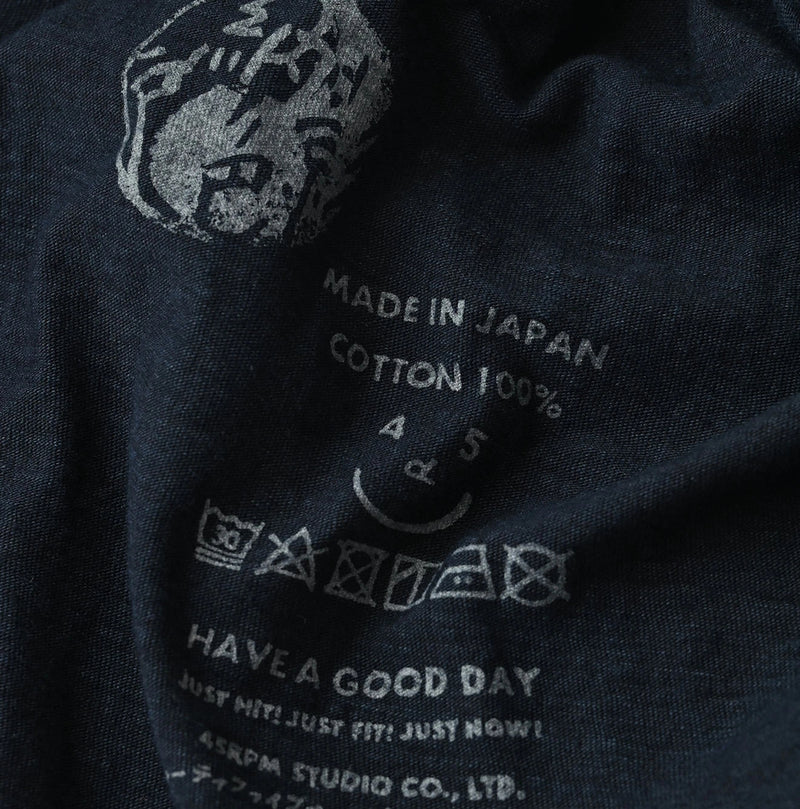 45R Indigo Flare Hime T-shirt - Image 17