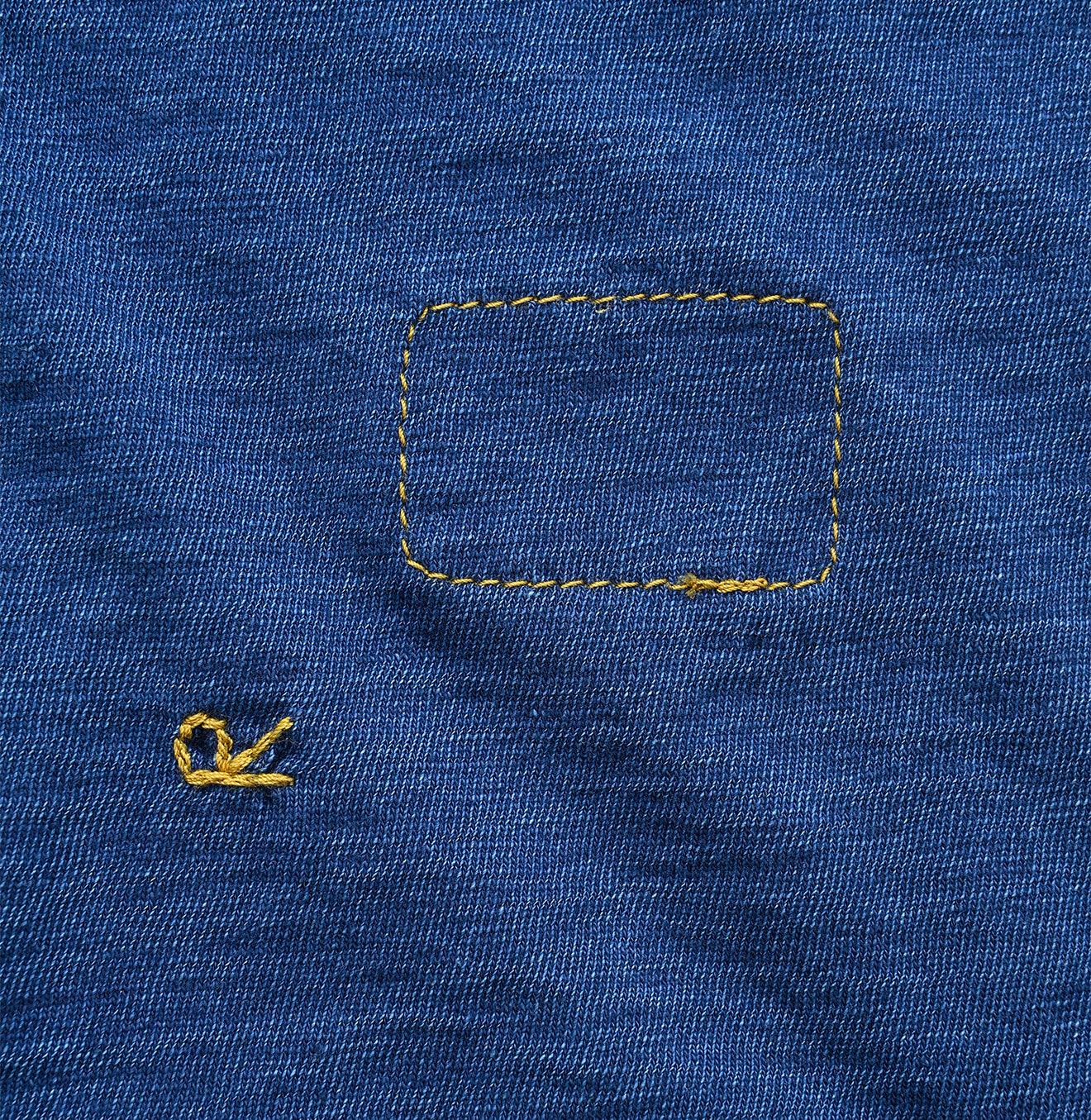 Indigo 45 Star Square T-shirt - 45R by 45rpm studio - Image 10